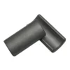 A ferrite magnet with clear view of its shape and structure, suitable for various applications