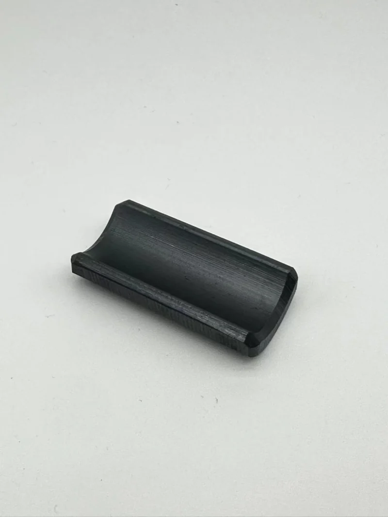 A set of Ferrite magnets in various shapes, highlighting their versatility in design