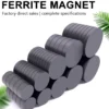 Measuring the magnetic properties of a ferrite sample in a laboratory environment