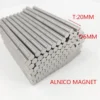 Measuring the magnetic properties of Alnico Magnets in a scientific laboratory.