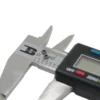 The images of two SmCo ring magnets on a vernier caliper show their ring shapes, highlighting their high-temperature resistance and magnetic properties.