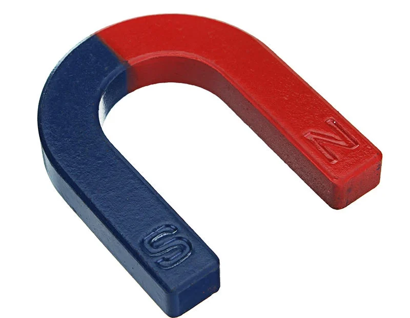 Customizable alnico horseshoe magnet with options for personalization
