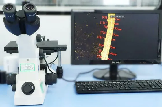 Invertedmetallurgical microscope