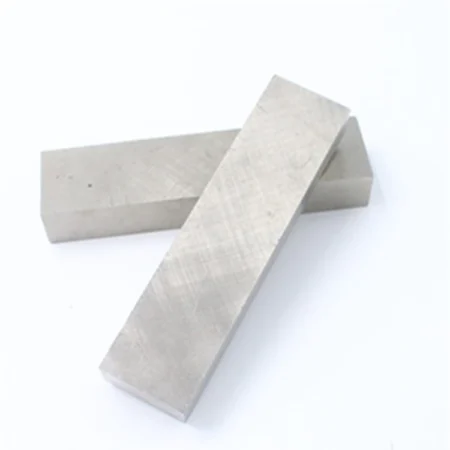 Alnico Magnet Bright Silver Rectangular Industrial Magnets Crossed Placement